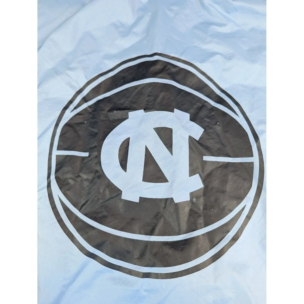 Jordan Rain Jacket Men XXL Blue NC Tar Heels Short Sleeve Anorak Pullover Pocket